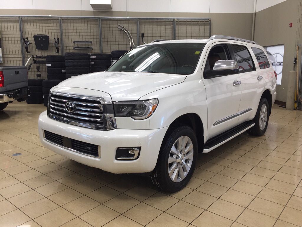 New 2018 Toyota Sequoia Platinum 4 Door Sport Utility in Sherwood Park ...