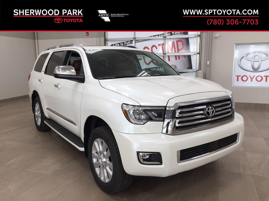 New 2020 Toyota Sequoia Platinum 4 Door Sport Utility in Sherwood Park ...