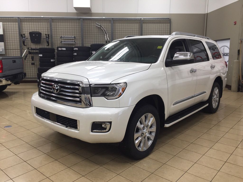 New 2018 Toyota Sequoia Platinum 4 Door Sport Utility in Sherwood Park ...