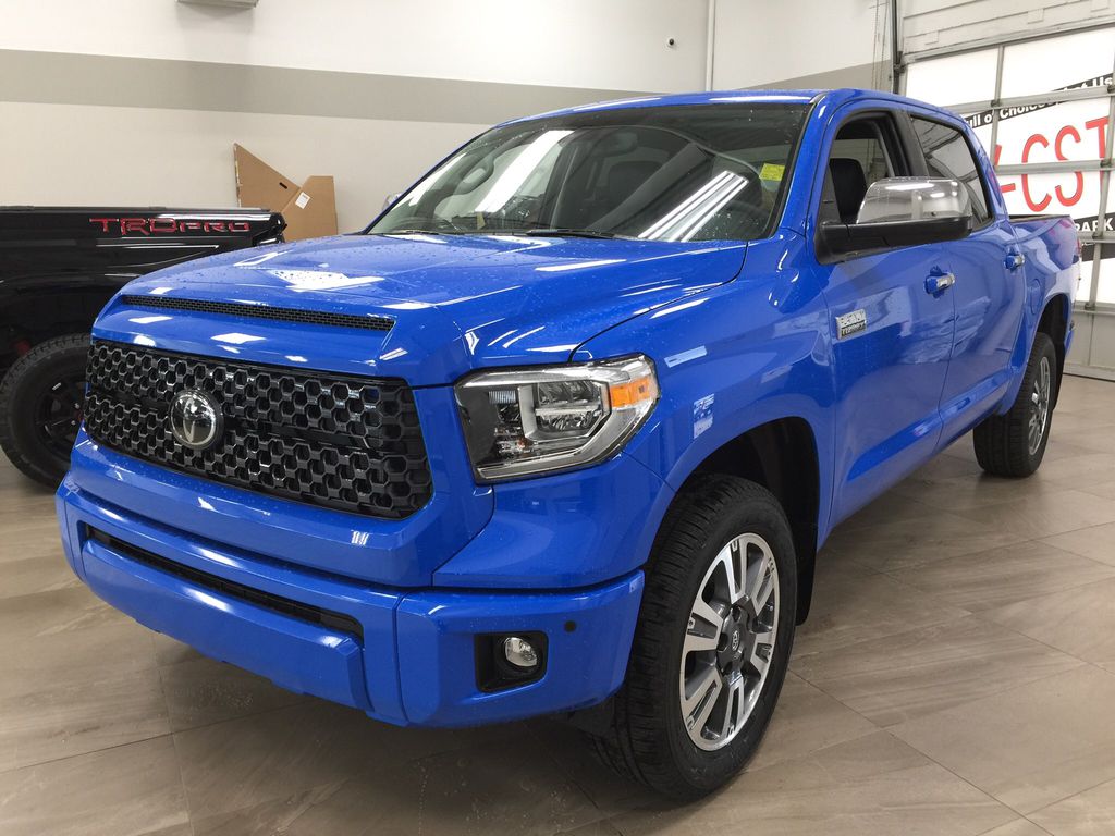 New 2020 Toyota Tundra Platinum 4 Door Pickup in Sherwood Park #TU09997