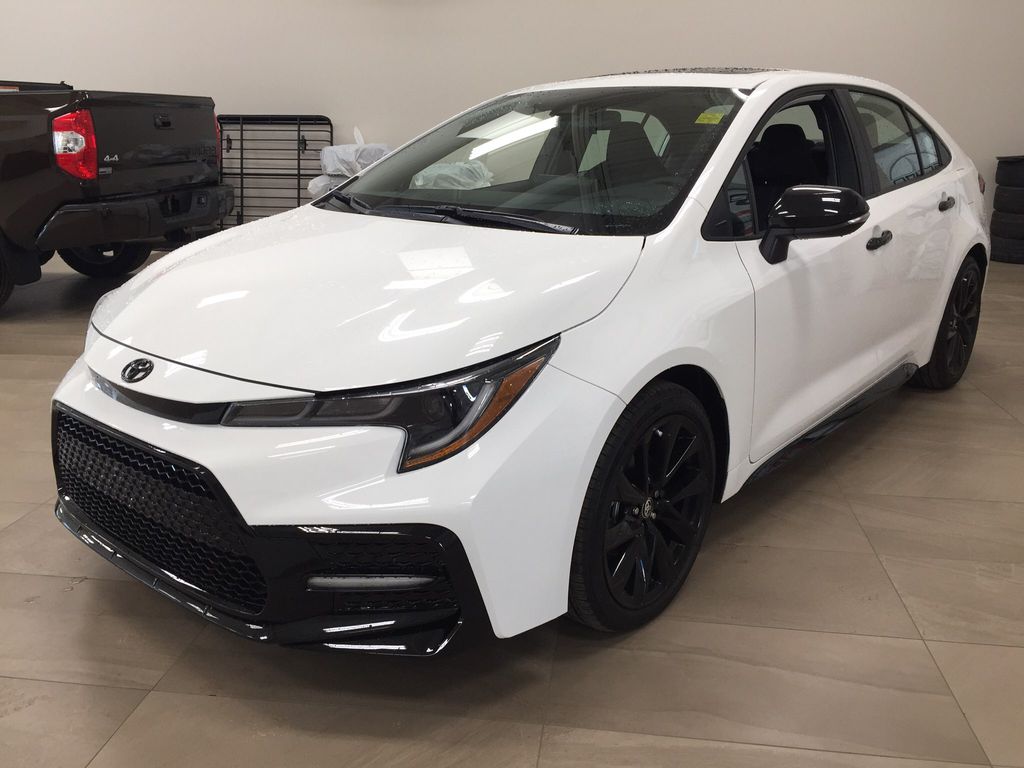 New 2020 Toyota Corolla SE Nightshade Front Wheel Drive 4 Door Car