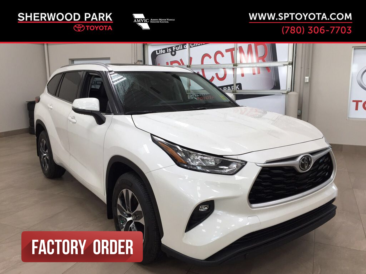 New 2022 Toyota Highlander XLE AWD In Sherwood Park #FactoryOrder5 ...